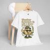 “Lit With a Chance of Snacks” – Weather Cloud T-Shirt